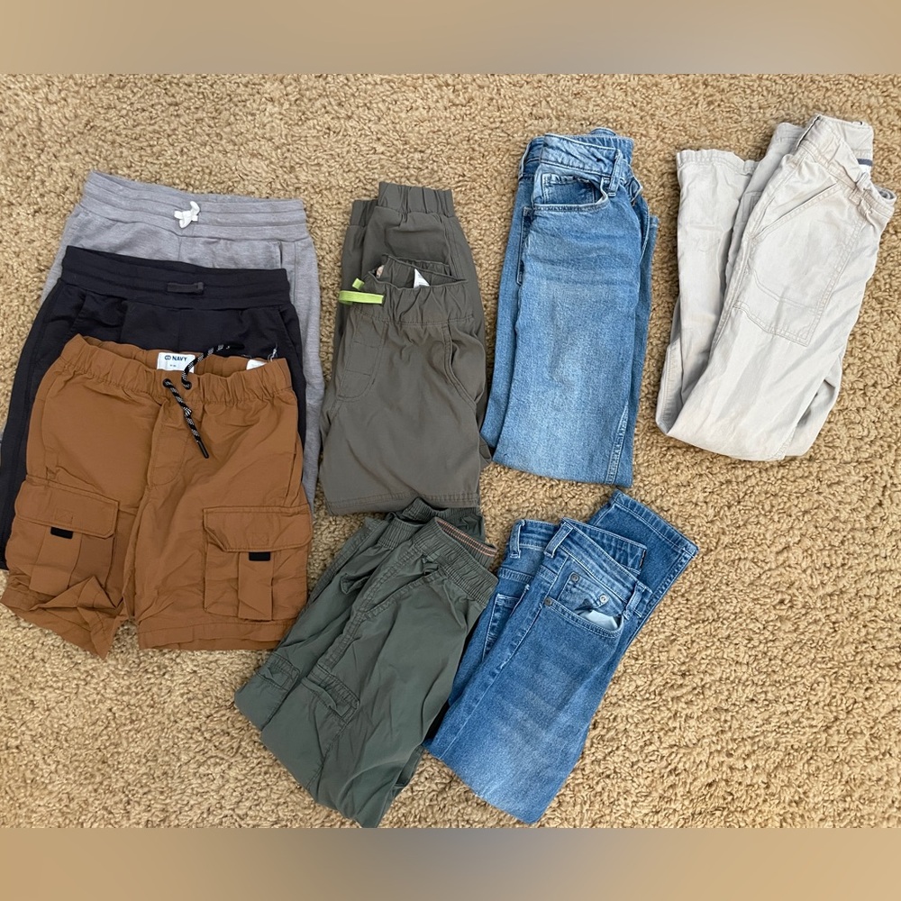 Pant and Shorts Bundle • Boy Size 8